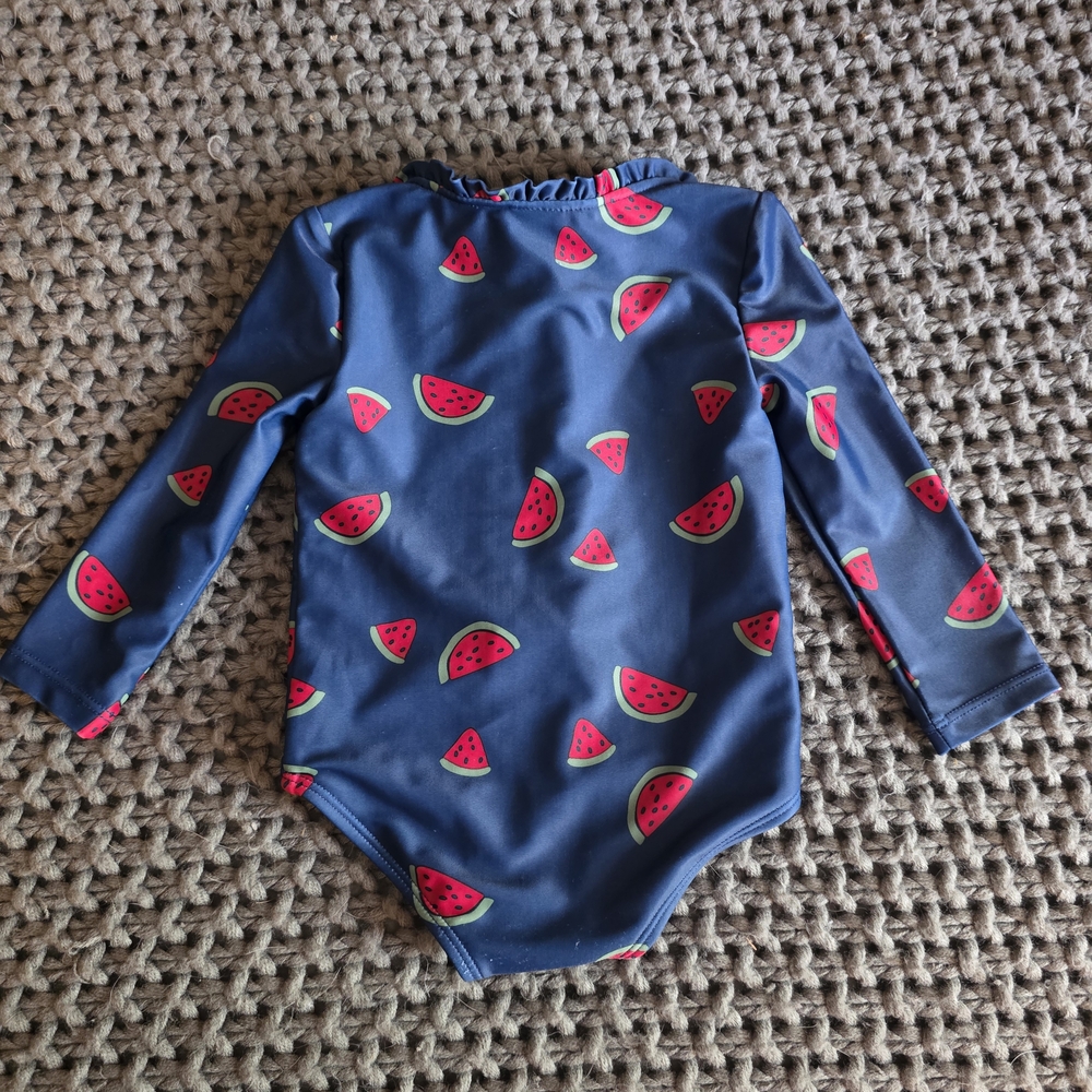 Carter's Blue and Red Rashguard Swimwear